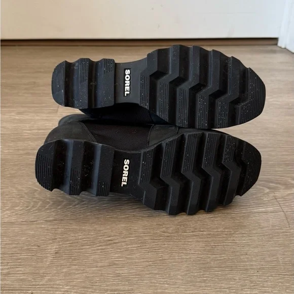 Sorel Joan of Arctic Waterproof Wedge III Lexie Lace-Up Bootie Sz 8.5 - Picture 5 of 6